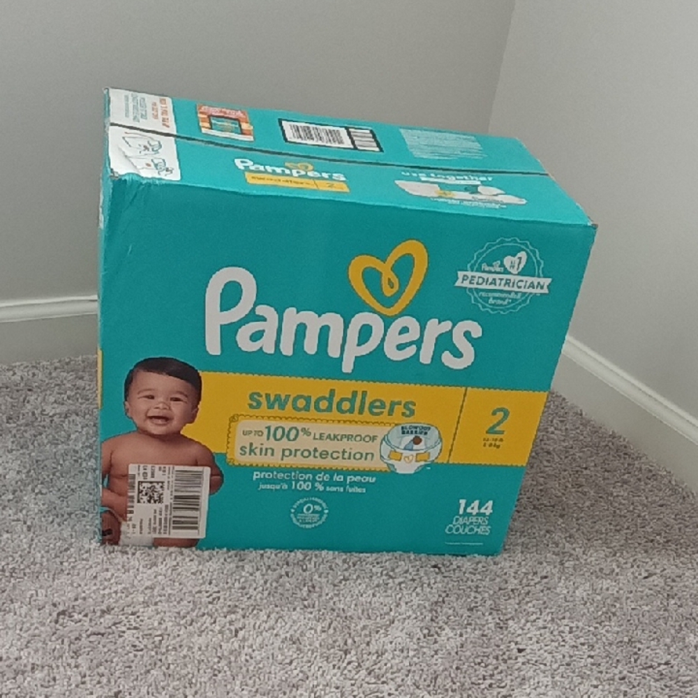 Pampers Swaddlers Size 2 Diapers